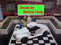 0139SC RTR #D1 Ray Brown Ford coupe 1:64 scale slot car