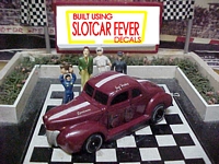 0109SC RTR #77 'Jeep' Herbert 40 Ford 1:64 scale slot car