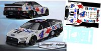 NAS22-4-C #4 Kevin Harvick 2022 Ford Mustang