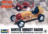 REV_85-4267 Kurtis Midget Racer w/trailer