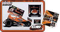 SC_101-C #5 David Gravel Go Muddy 2018 Sprint Car