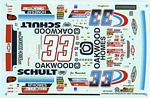 SLX_1624 #33 Oakwood Homes 2001 Joe Nemechek (1:24)